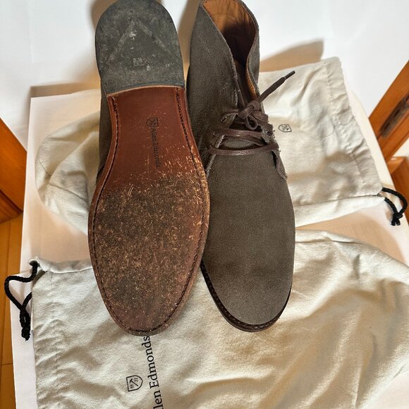 Allen Edmonds - Heinrich - Mens Chukka Boots -Size 12D Color Slate